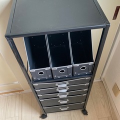 チェスト　ファイルラックの画像