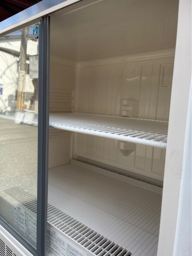 【動確済み】2019年 ホシザキ 業務用冷蔵ショーケース SSB-85CL2 220L 100V 850×550×1080 縦型ショー