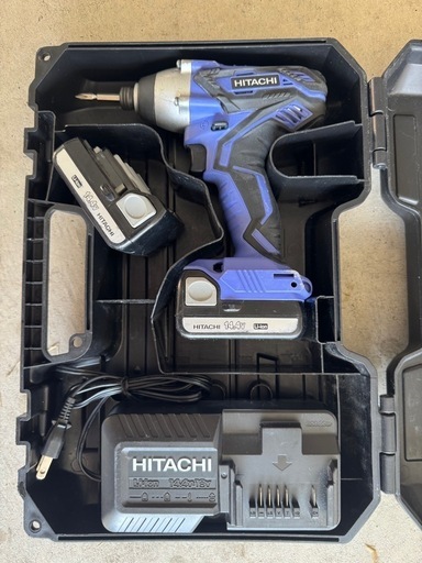 ⭐️売り切り値下⭐️HITACHI 電動インパクトドライバーFWH140GLセット