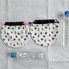 ﾊﾝﾄﾞﾒｲﾄﾞ　巾着袋3ｹｾｯﾄの画像