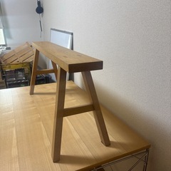 ベンチ　無印良品　の画像