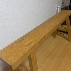 ベンチ　無印良品　の画像