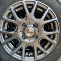 軽自動車用スタッドレスタイヤホイールセットの画像