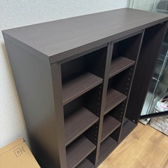 スライド式　大容量本棚の画像