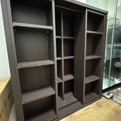 スライド式　大容量本棚の画像
