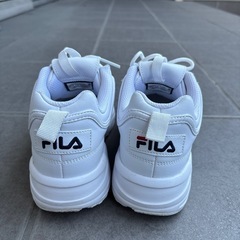 FILA 厚底スニーカー23cm 美品の画像