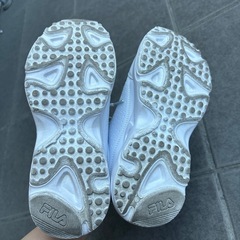 FILA 厚底スニーカー23cm 美品の画像