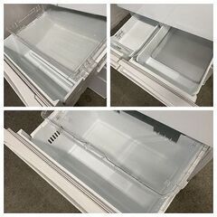 高年式!2021年製! TOSHIBA/東芝 VEGETA/ベジータ  6ドア冷凍冷蔵庫 551L GR-W550FK-EW 新鮮摘みたて野菜室 中古家電 店頭引取歓迎 R10001の画像