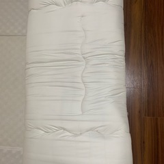 ニトリ　収納しやすい敷ふとん　シングルの画像
