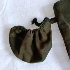 ﾊﾝﾄﾞﾒｲﾄﾞ　迷彩柄バックの画像