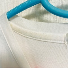 キッズジュニア半袖白Tシャツ無地150cmの画像