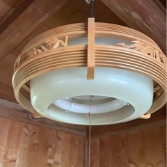 和室用照明 昭和レトロの画像
