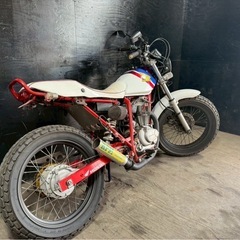 ★支払い総額14.8万円★関東圏内即日配送可能！ホンダ FTR223 MC34 社外マフラー！エナメルシート！フェンダーレス！スカチューン！の画像