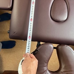 折りたたみマッサージベッドの画像