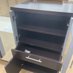 ★リユースのサカイ幸手店★SJ10225★ミニ食器棚　クリーニング済み の画像