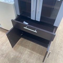 ★リユースのサカイ幸手店★SJ10225★ミニ食器棚　クリーニング済み の画像