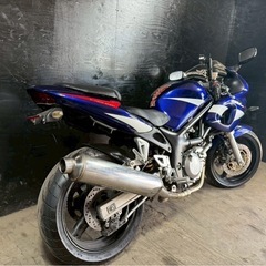★支払い総額14.8万円★買取強化中！車も買い取ります！スズキ　SV400S VK53A 激安400MT入荷しました！Sタイプ！ハーフカウル付き！V型２気筒！の画像