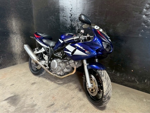 ★支払い総額14.8万円★買取強化中！車も買い取ります！スズキ　SV400S VK53A 激安400MT入荷しました！Sタイプ！ハーフカウル付き！V型２気筒！