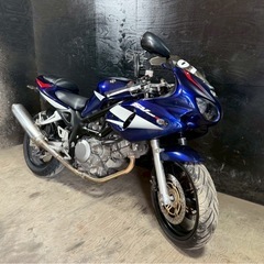 ★支払い総額14.8万円★買取強化中！車も買い取ります！スズキ　SV400S VK53A 激安400MT入荷しました！Sタイプ！ハーフカウル付き！V型２気筒！の画像
