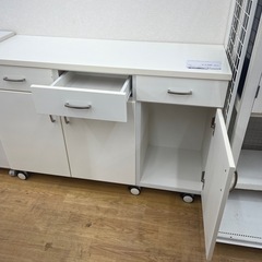 ★リユースのサカイ幸手店★SJ10224★キャスター付きカウンター収納　クリーニング済み の画像