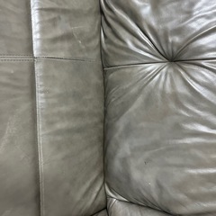 レザーソファ　3人掛けの画像
