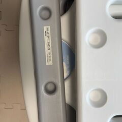 ベビーサークル　カトージ　2ドア コロコロランド（ホワイト&グレー）　中古　の画像