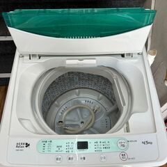洗濯機 ヤマダ 2017年 4.5㎏ YWM-T45A 家事家電 せんたくき【安心の3ヶ月保証・送料に設置費込み】🚚自社配送時💳代引き可🚚(現金、クレジット、スマホ決済対応)の画像