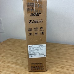 【引取大歓迎】acer 22インチモニターの画像