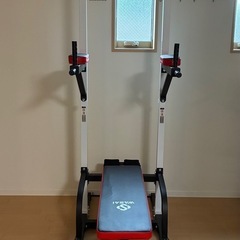 WASAI トレーニングベンチ 懸垂バー付きの画像