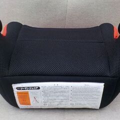 ジュニアシート 座面のみタイプ リーマンジュニアコレット ブラック×レッド メッシュ 適応体重 15kg～36kg　西岡店 の画像