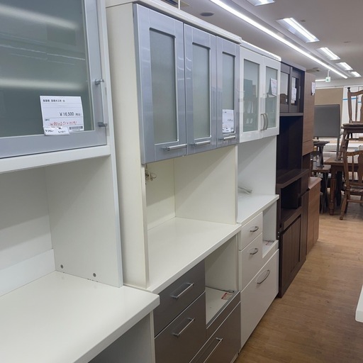 ★リユースのサカイ幸手店★SJ10217★髙橋木工　食器棚　クリーニング済み 0425-002 ☆リユースのサカイ春日部店☆高橋木工所レンジボード