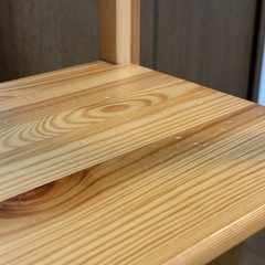 無印良品パイン材ユニットシェルフ 奥行25cm•86cm幅•小の画像