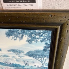 額縁付 絵 110cm×67.5cmの画像