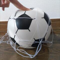 おもちゃのサッカーボールの画像