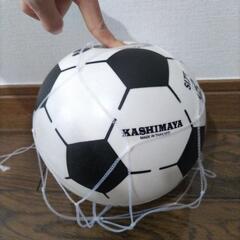 おもちゃのサッカーボールの画像