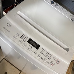 2024年　ヤマダ　洗濯機　7kg  極美品の画像
