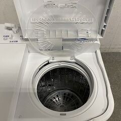 高年式 2025年製 AQUA/アクア 二槽式洗濯機 5.0㎏ 抗菌ビッグパルセーター ステンレス脱水槽 AQW-N501 中古家電 店頭引取歓迎 R9865の画像
