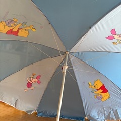 プーさんパラソルの画像
