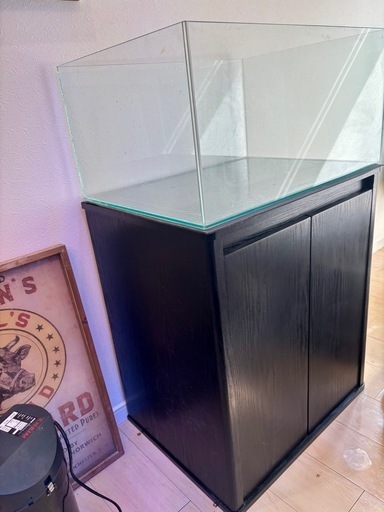 水槽(60×45×30)と水槽台セット