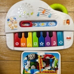 ピアノ、トーマスパズルの画像