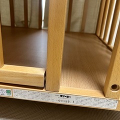 スリーピー　木製　ベビーベッドの画像