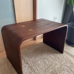 ニトリ テーブル　ラック の画像