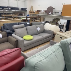 ★リユースのサカイ幸手店★SJ10232★リクライニング式ソファーベッド　収納付き　クリーニング済み の画像