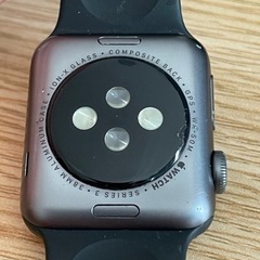 AppleWatch Series3 38mm GPSモデル スペースグレイ(アルミニウムケース)の画像