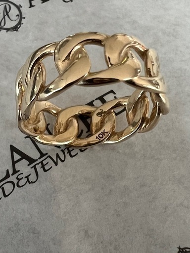 アヴァランチ AVALANCHE マイアミリングリング 指輪 イエローゴールド 10金 10K 9号