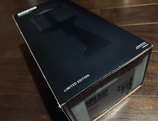 【レア】Shure Super 55 BLK Pitch Black limited edition シュアー マイク ブラックエディション