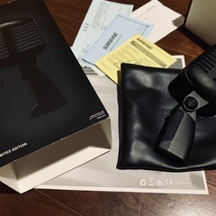【レア】Shure Super 55 BLK Pitch Black limited edition シュアー マイク ブラックエディションの画像