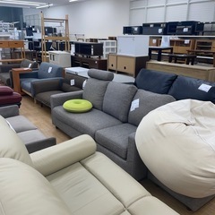 ★リユースのサカイ幸手店★SJ10231★無印良品　ビーズクッション　クリーニング済み の画像