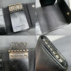 I355　ドルチェ&ガッバーナ DOLCE&GABBANA ドルガバ キーケース メンズ 本革 革 レザー ブラック ドルチェ アンド ガッバーナの画像