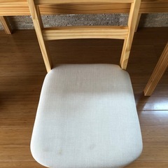 IKEAオフィスデスク+ダイニングテーブル&チェアの画像